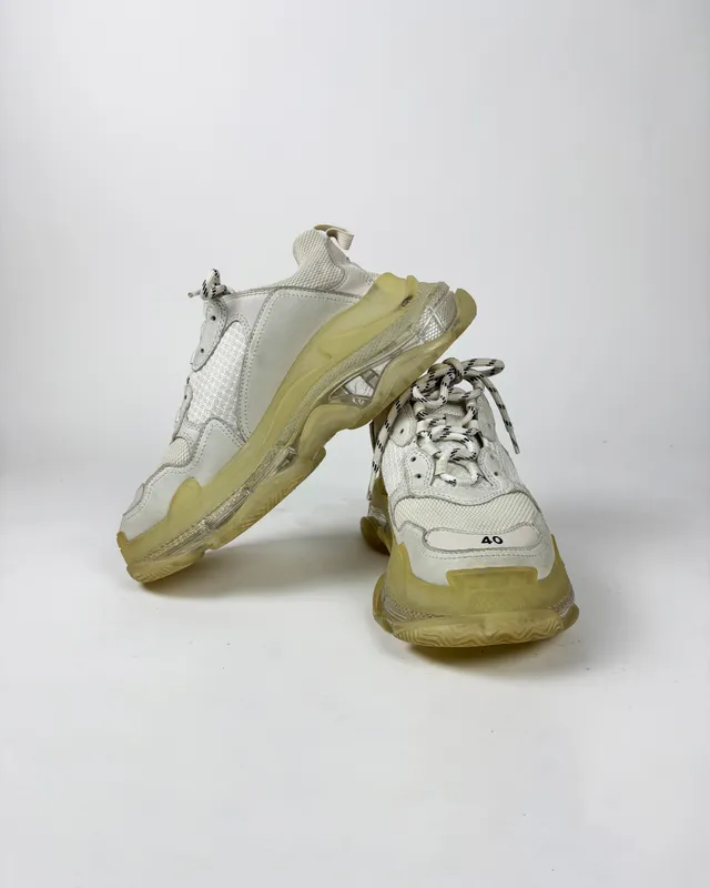 Championes blancas  balenciaga