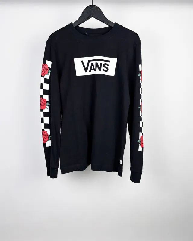 Remera negra vans