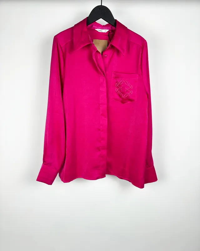 Camisa fucsia lolita