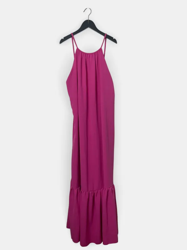 Vestido largo made in italy