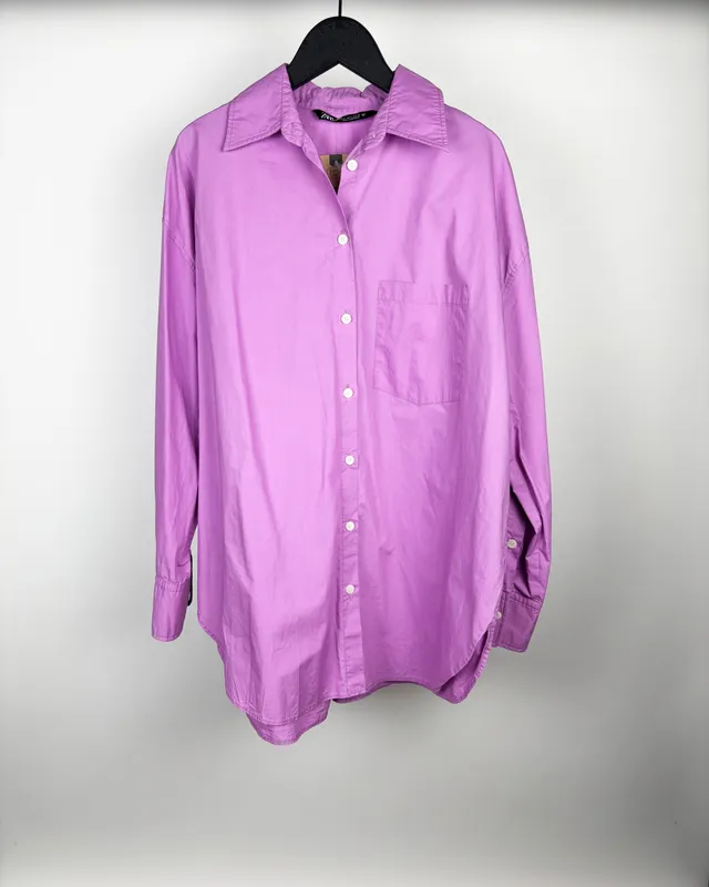 Camisa rosa viejo zara