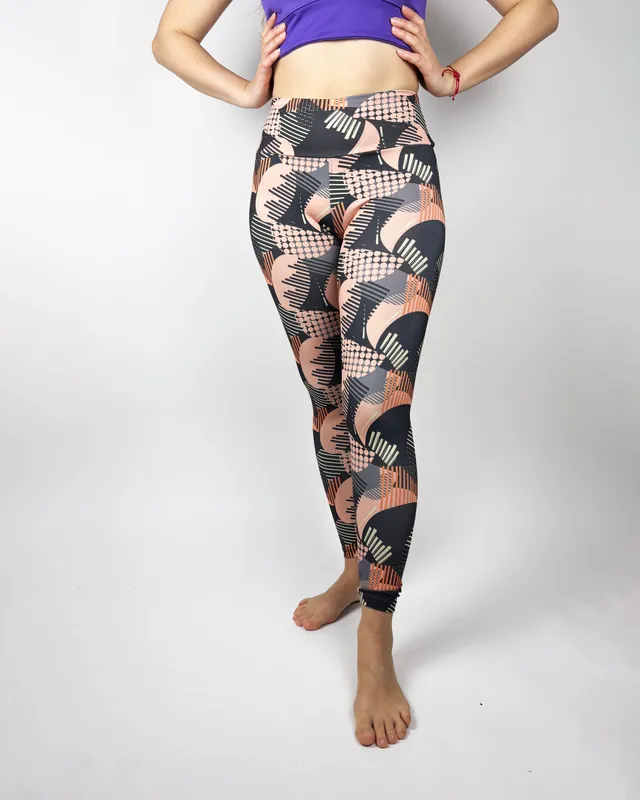 Calza deportiva estampada