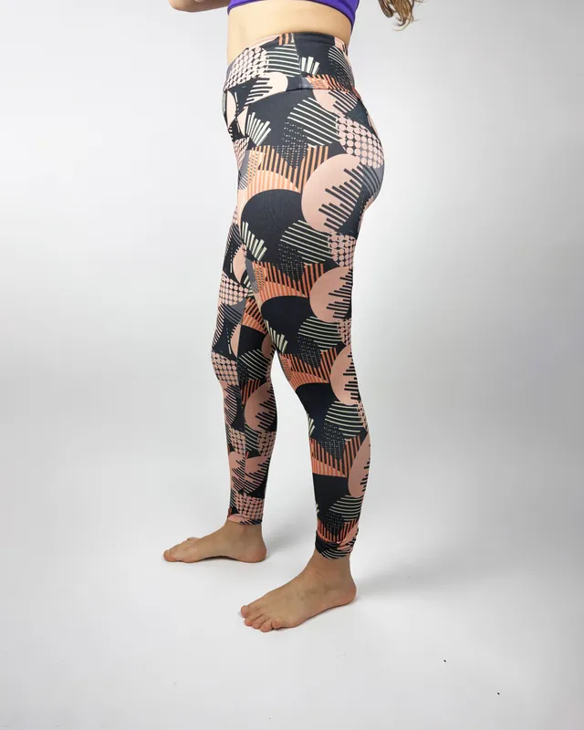 Calza deportiva estampada