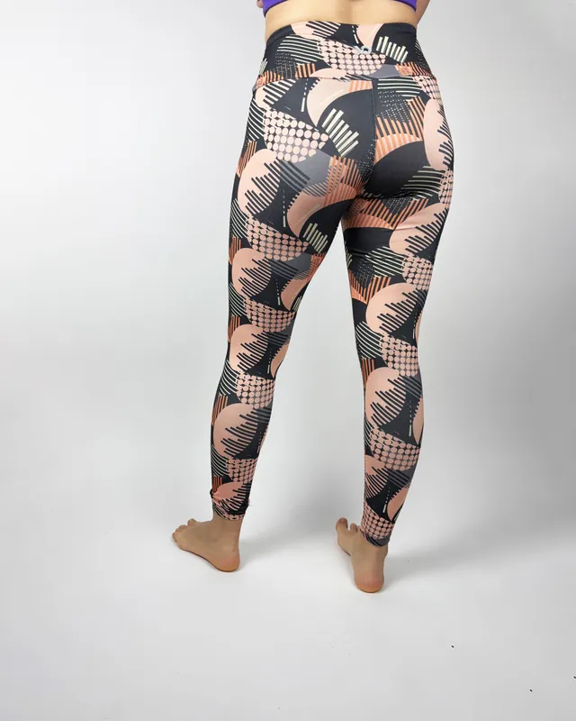 Calza deportiva estampada