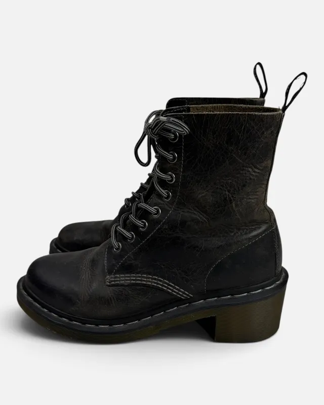Borcegos marrones dr martens