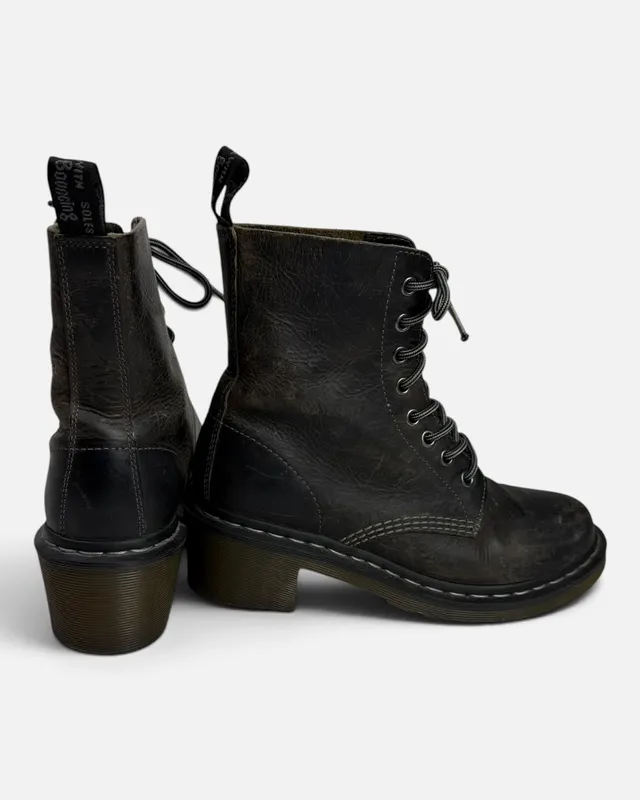 Borcegos marrones dr martens