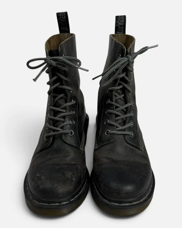 Borcegos marrones dr martens