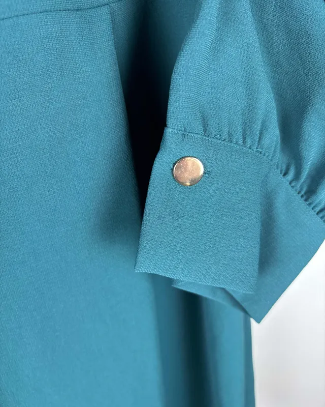 Vestido corto verde zara