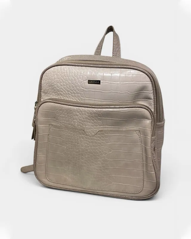 Mochila lemon croco