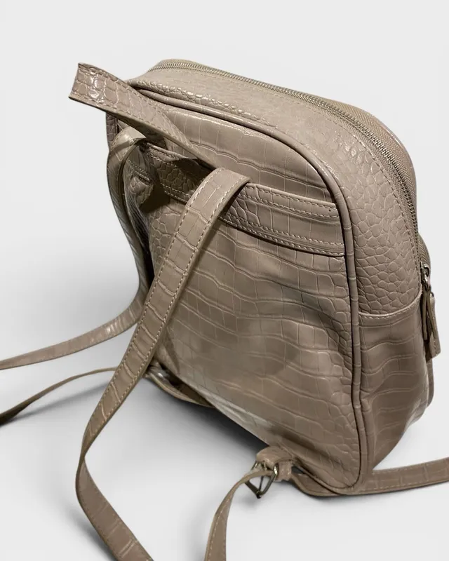 Mochila lemon croco
