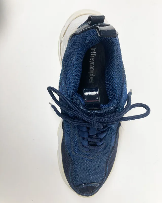 Championes azules jeffrey campbell