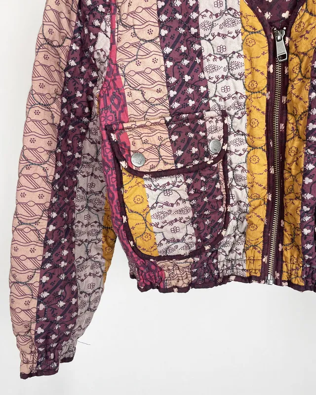 Chaqueta capitoneada rapsodia