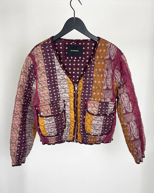 Chaqueta capitoneada rapsodia