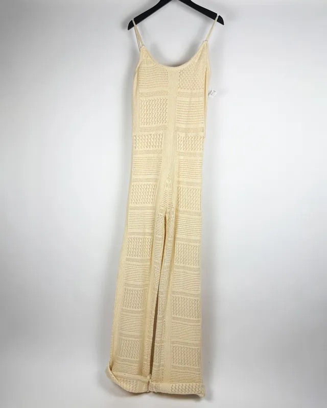 Mono tejido crema bluesteel