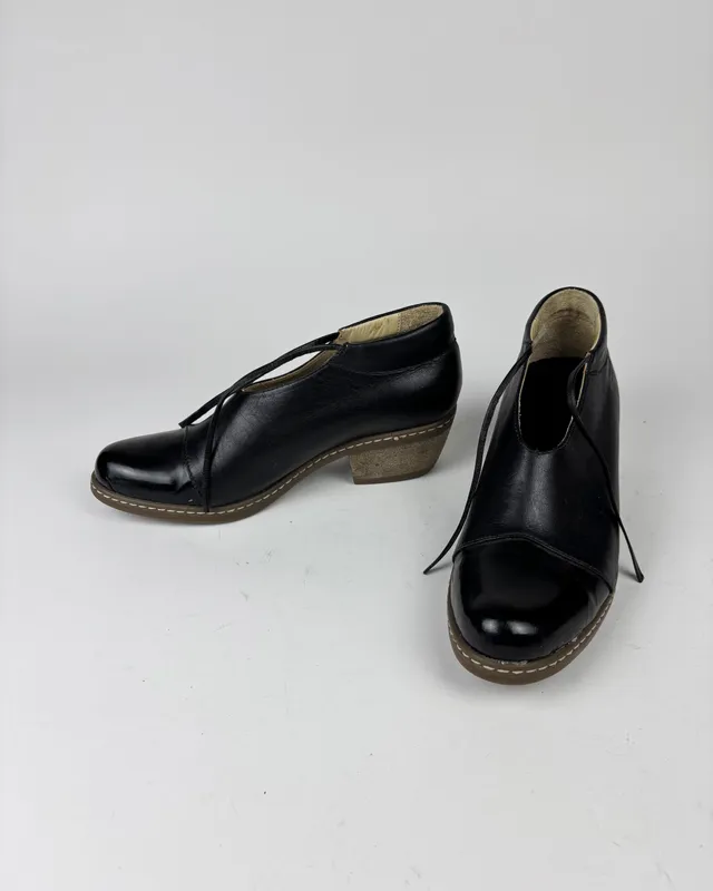 Zapato negro gallarate