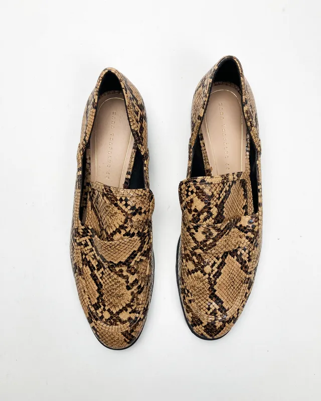 Mocasines serpiente zara