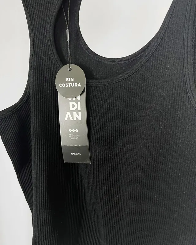 Musculosa indian irregular 