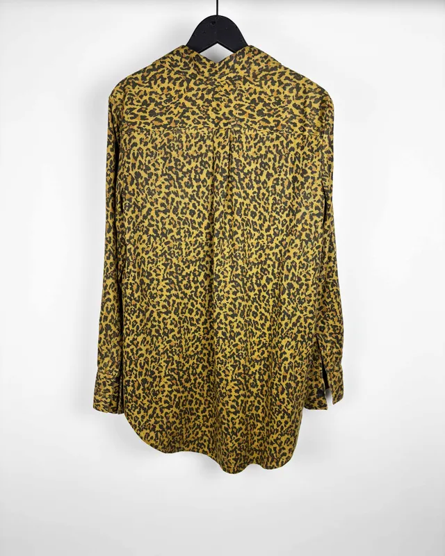 Camisa animal print zara