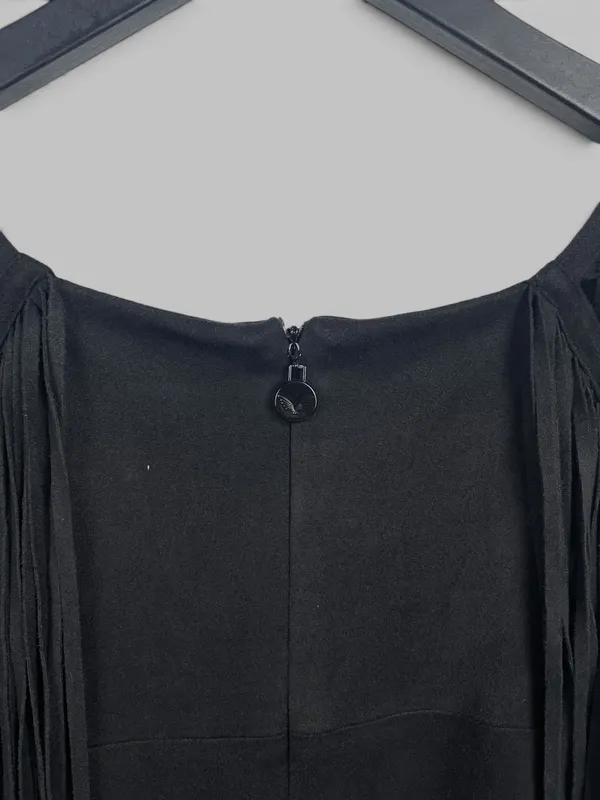 Vestido rapsodia gamuza