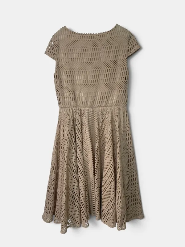 Vestido max&co color nude