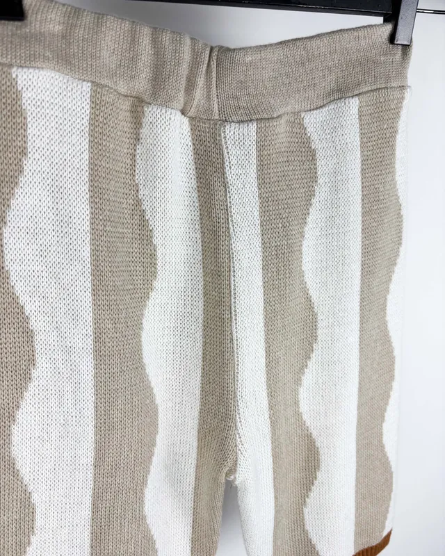 Short tejido beige anthea