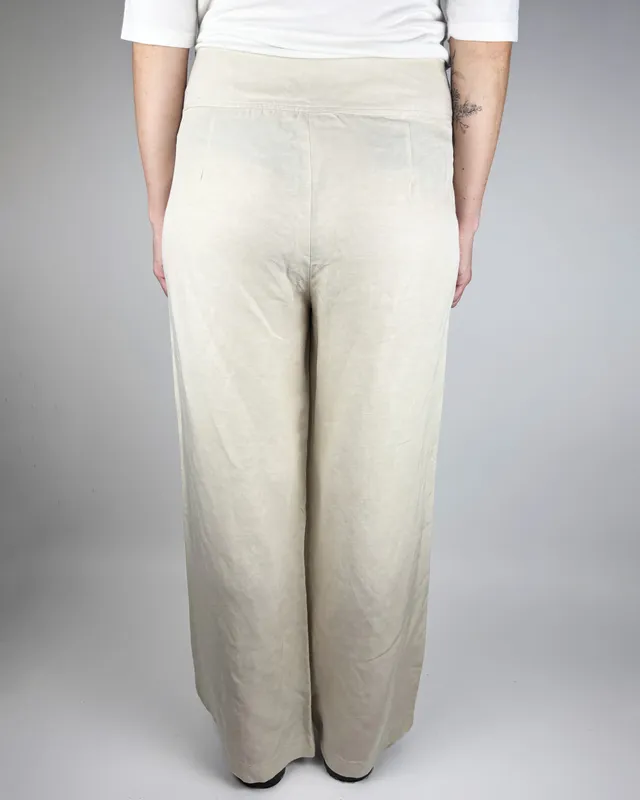 Pantalon recto beige cortelle