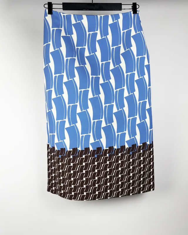 Pollera estampada zara