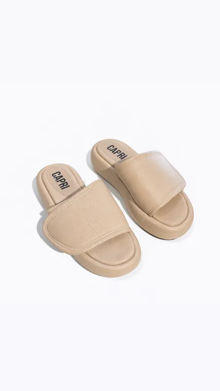 Sandalias puff capri