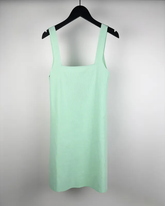 Vestido verde mango