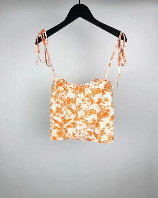 Top estampado mango
