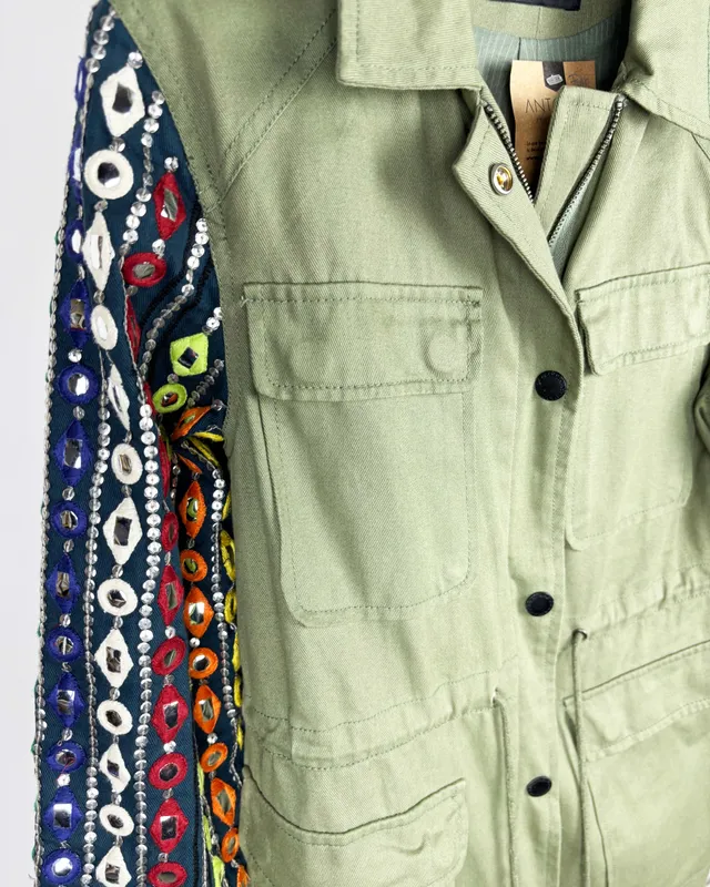 Parka verde rapsodia