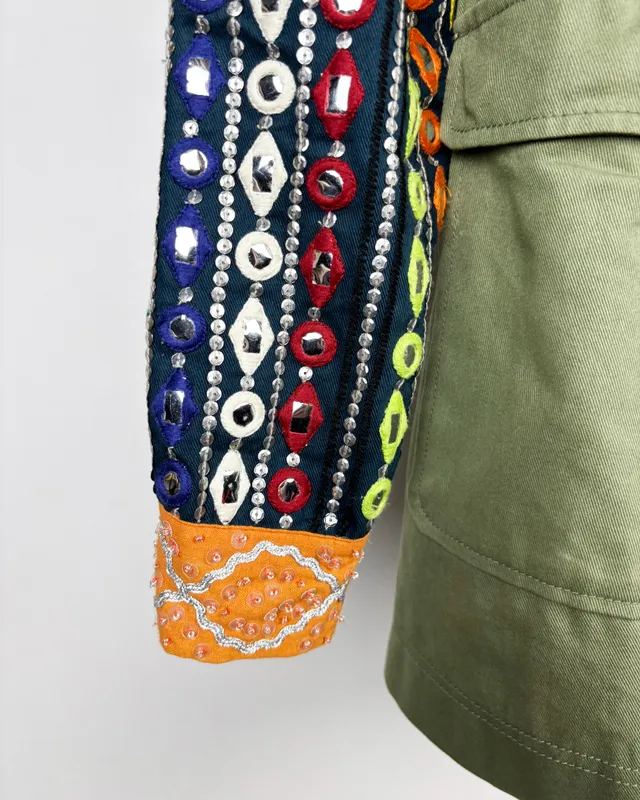 Parka verde rapsodia