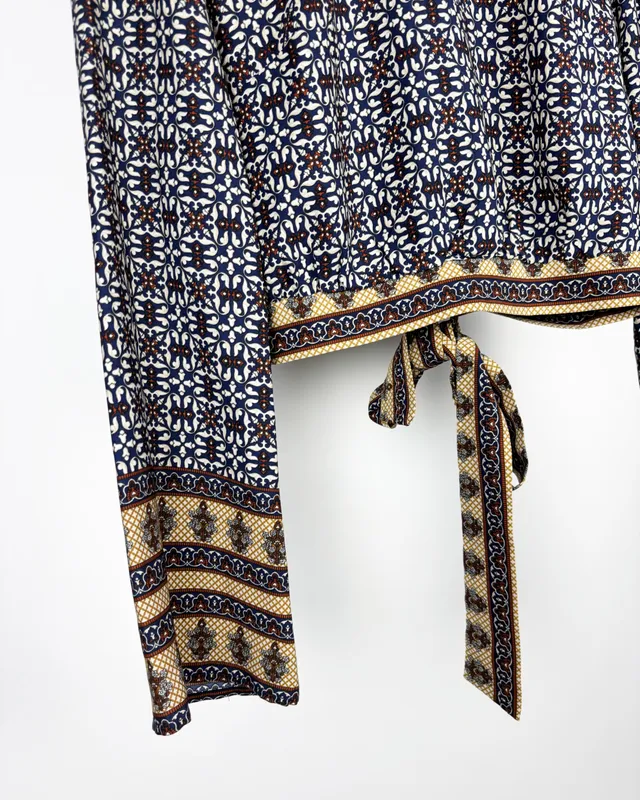 Blusa azul forever 21