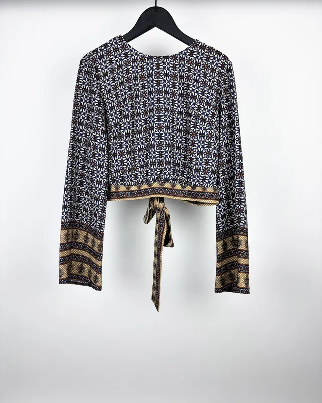 Blusa azul forever 21