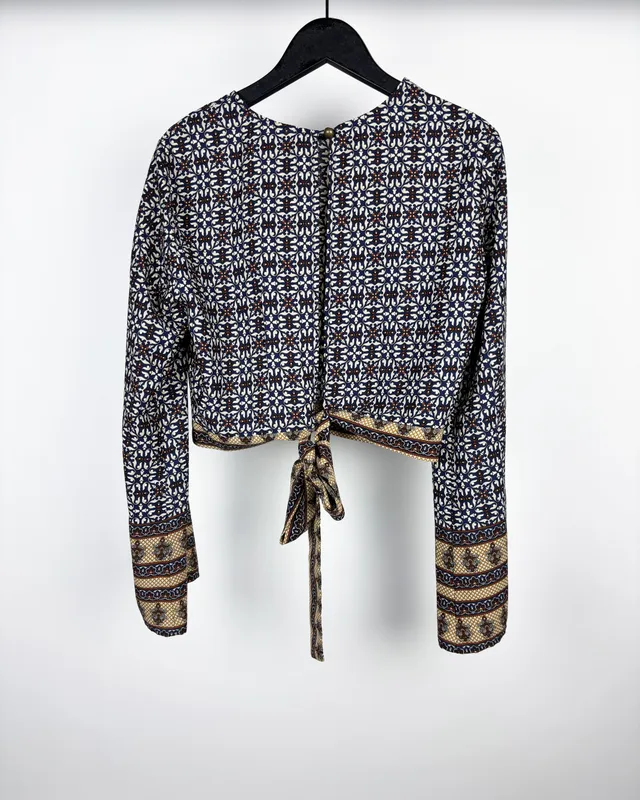 Blusa azul forever 21