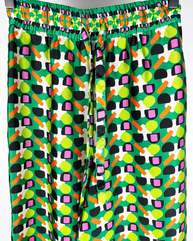 Pantalon estampado zara