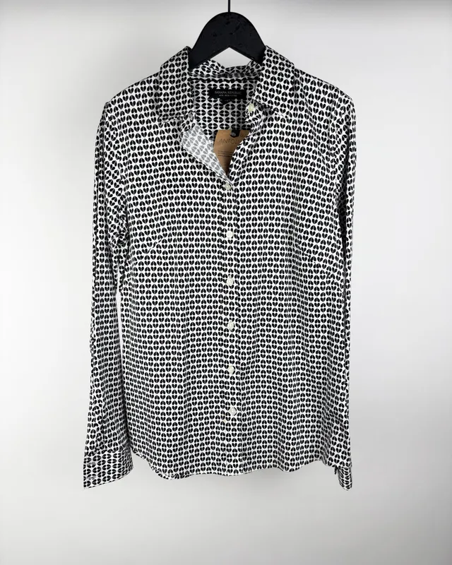Camisa estampada banana republic