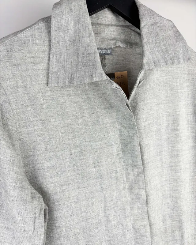 Camisa gris 3suisses