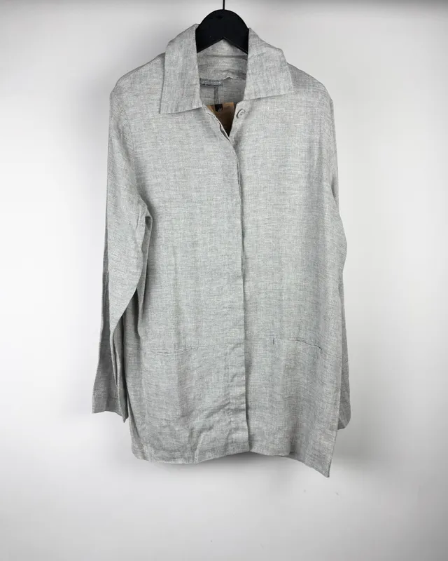 Camisa gris 3suisses