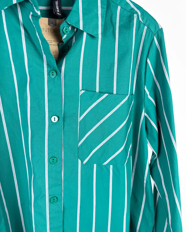Camisa rayada bluesteel