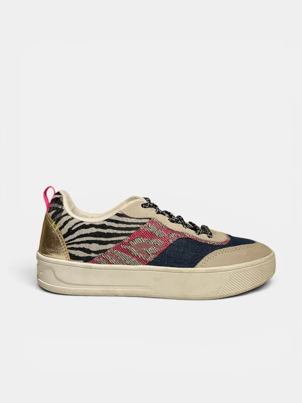 Zapatillas desigual combinadas