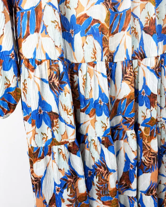 Vestido estampado zara