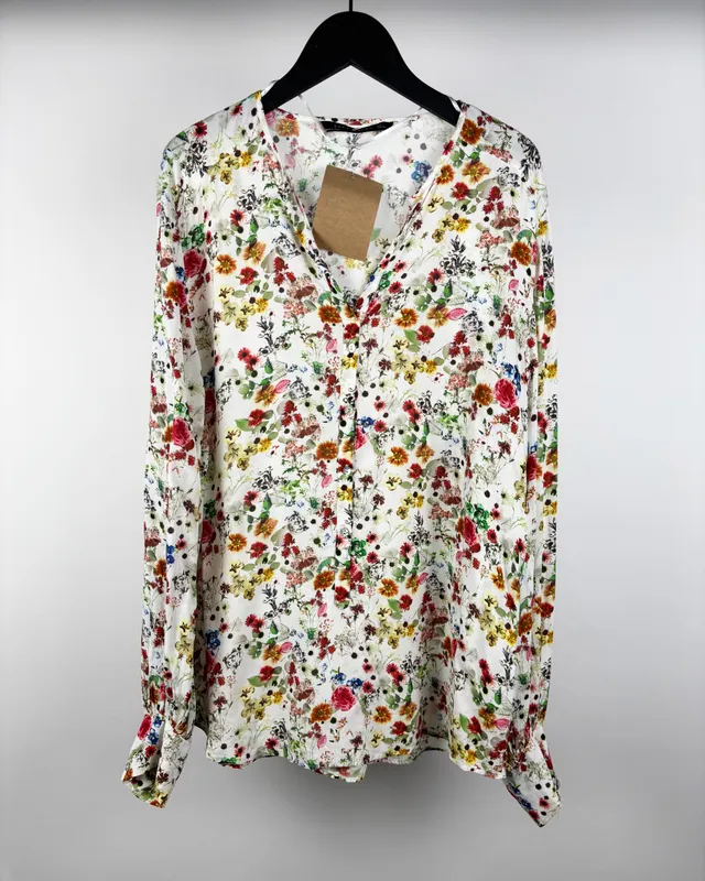 Camisa estampada zara