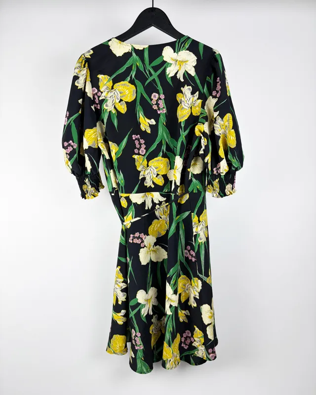 Vestido estampado mango