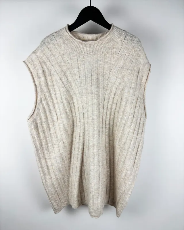 Chaleco natural rotunda