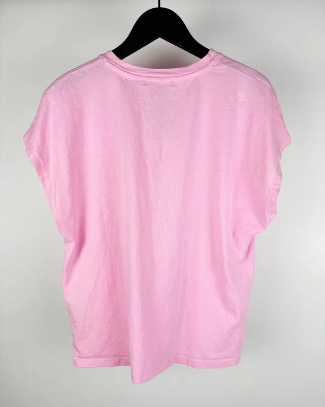 Remera rosada zara