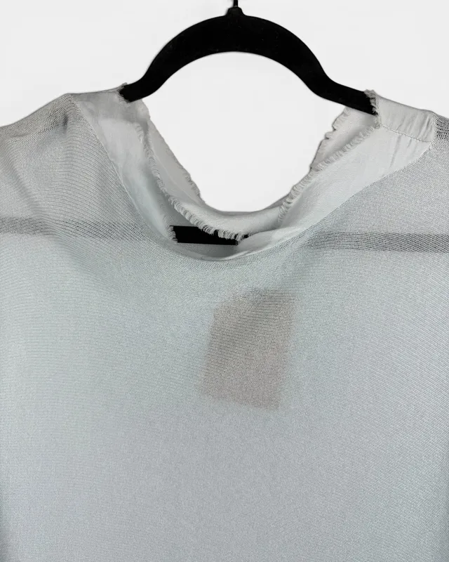 Remera celeste made in italy