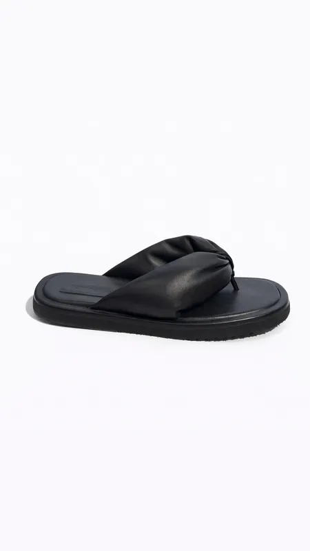 Sandalias bajas negras jazmin chebar