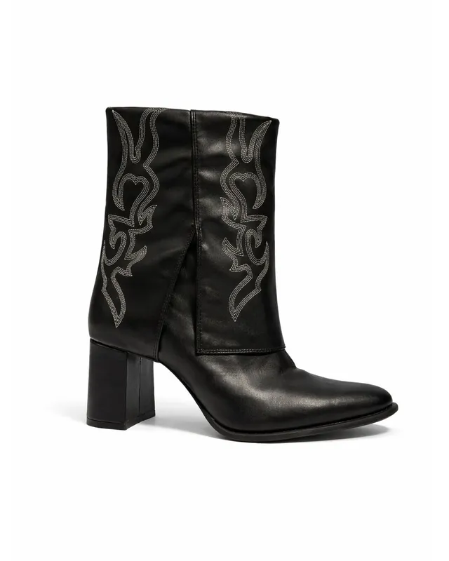 Botas cuero taco alto zatz