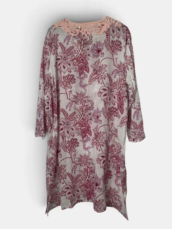 Vestido tunica estampado rapsodia
